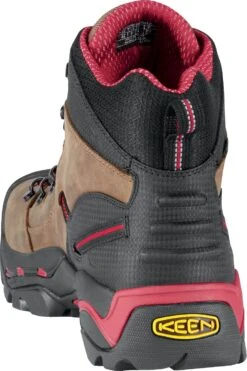 'Keen Utility' Men's 6" Pittsburgh WP Steel Toe - Bison Brown / Red / Black -Carhartt Store 1007024 3QR large 1024x1024@2x