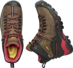 'Keen Utility' Men's 6" Pittsburgh WP Steel Toe - Bison Brown / Red / Black -Carhartt Store 1007024 PLD large 1024x1024@2x