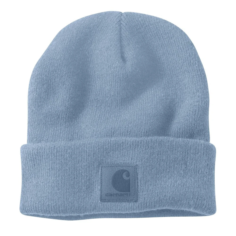 'Carhartt' Black Label Watch Hat - Alpine Blue 3 'Carhartt' Black Label Watch Hat - Alpine Blue