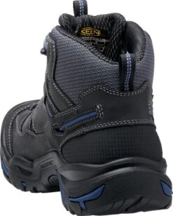 'Keen Utility' Men's Braddock Mid EH WP Soft Toe - Black / Grey / Blue -Carhartt Store 1014605 3QR med 1024x1024@2x