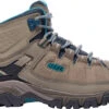 'Keen Outdoor' Women's Targhee EXP WP Mid Hiker - Brindle / Blue Coral -Carhartt Store 1017737 P large 1024x1024@2x