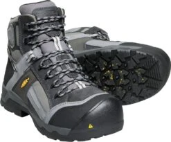 'Keen Utility' Men's 6" Davenport 400GR SR WP Comp Toe - Magnet / Steel Grey -Carhartt Store 1017804 PPS large 1024x1024@2x