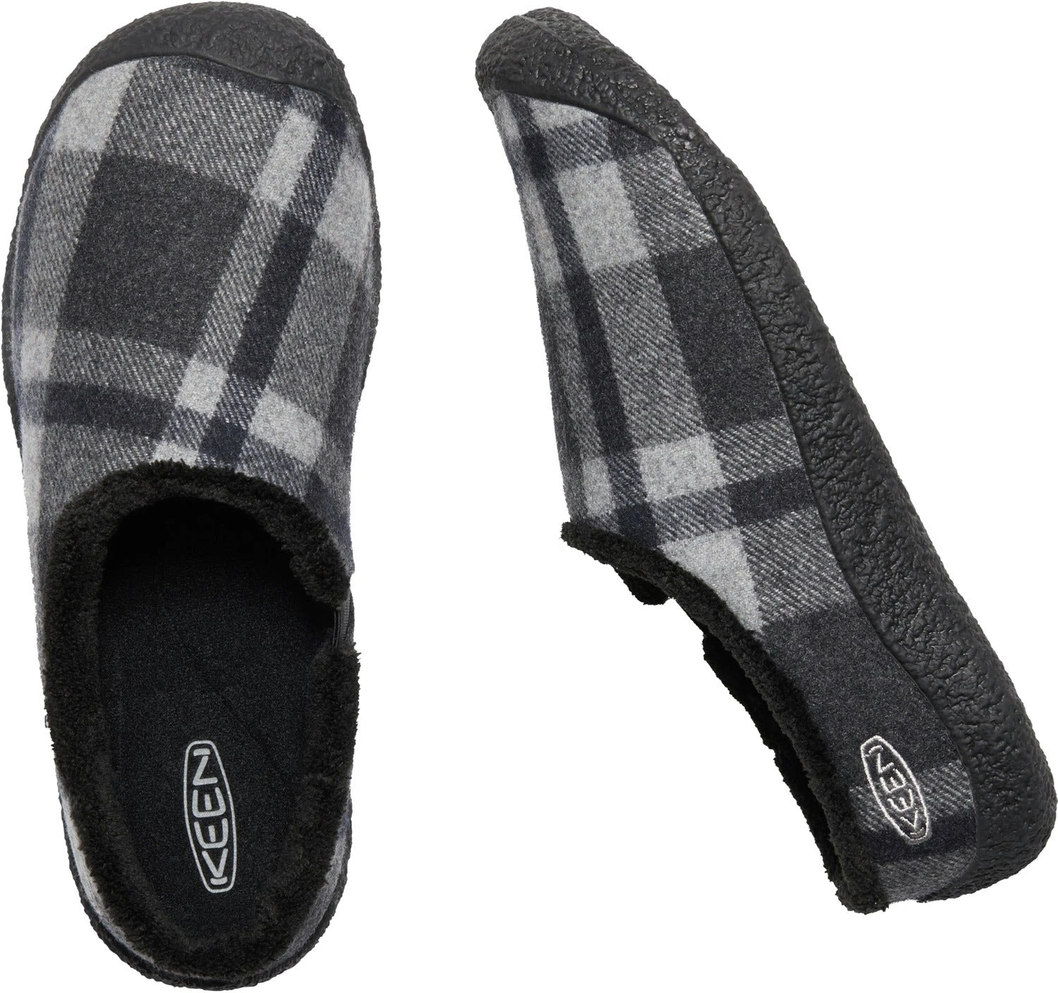 'Keen Outdoor' Women's Howser Slide - Black Plaid / Black 6 'Keen Outdoor' Women's Howser Slide - Black Plaid / Black - Image 4