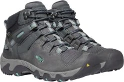 'Keen Outdoor' Women's Steens WP Leather Mid Hiker - Steel Grey / Ocean Wave -Carhartt Store 1022332 PLA large 1024x1024@2x