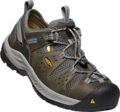 'Keen Utility' Men's Atlanta Cool EH ESD Steel Toe - Gargoyle / Midnight Navy -Carhartt Store 1023217 3Q large 1024x1024@2x
