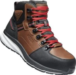 'Keen Utility' Men's Red Hook EH WP Comp Toe Hiker - Tobacco / Black -Carhartt Store 1024576 3Q large 1024x1024@2x
