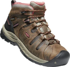 'Keen Utility' Women's Flint II EH WP Mid Hiker - Cascade Brown / Brick Dust -Carhartt Store 1025246 3Q large 1024x1024@2x