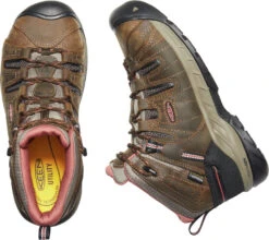 'Keen Utility' Women's Flint II EH WP Mid Hiker - Cascade Brown / Brick Dust -Carhartt Store 1025246 PLD large 1024x1024@2x