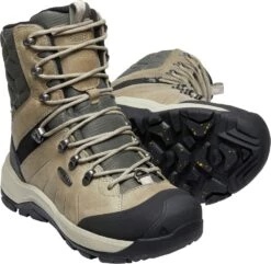'Keen Outdoor' Women's Revel IV High Polar WP Boot - Vetiver / Peachy Keen -Carhartt Store 1025455 PPS large 1024x1024@2x