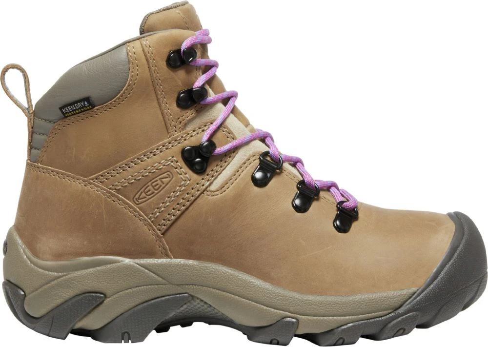'Keen Outdoor' Women's Pyrenees WP Mid Hiker - Safari / English Lavender 3 'Keen Outdoor' Women's Pyrenees WP Mid Hiker - Safari / English Lavender