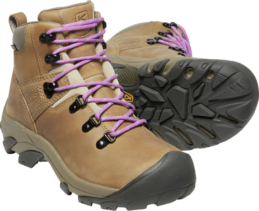 'Keen Outdoor' Women's Pyrenees WP Mid Hiker - Safari / English Lavender 7 'Keen Outdoor' Women's Pyrenees WP Mid Hiker - Safari / English Lavender - Image 5