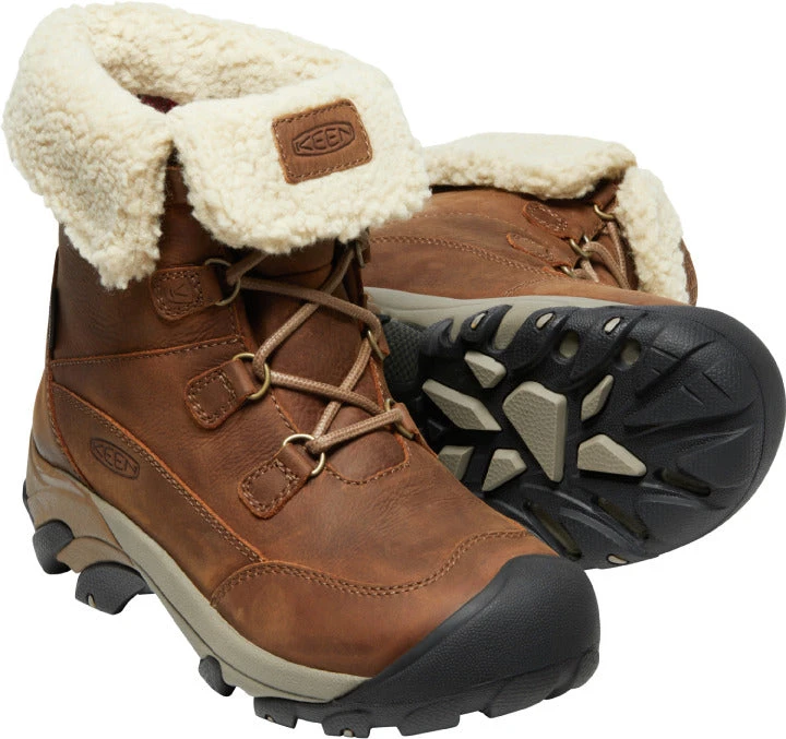 'Keen Outdoor' Women's Betty 200GR WP Short Boot - Brown / Shitake 6 'Keen Outdoor' Women's Betty 200GR WP Short Boot - Brown / Shitake - Image 4