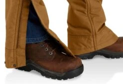 'Carhartt' Women's Loose Fit Duck Insulated Biberall - Carhartt Brown -Carhartt Store 104694 BRN FI01 WF22 b 1024x1024@2x