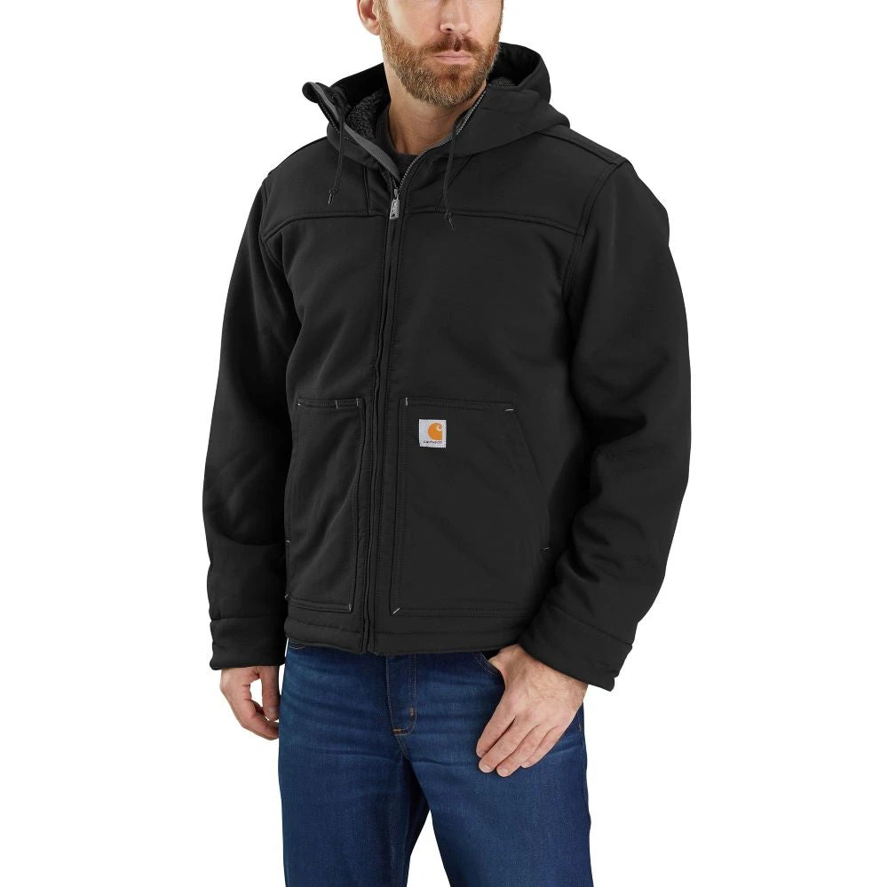 'Carhartt' Men's Super Dux™ Sherpa Lined Active Jac-Level 2 Warmer Rating - Black 3 'Carhartt' Men's Super Dux™ Sherpa Lined Active Jac-Level 2 Warmer Rating - Black