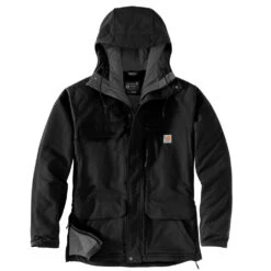 'Carhartt' Men's Super Dux™ Relaxed Fit Insulated Traditional Coat-Level 4 Extreme Warmth Rating - Black 7 'Carhartt' Men's Super Dux™ Relaxed Fit Insulated Traditional Coat-Level 4 Extreme Warmth Rating - Black -Carhartt Store 105002 N04 MF21 e 1024x1024@2x