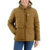 'Carhartt' Women's Montana Relaxed Fit Insulated Jacket - Oak Brown 2 'Carhartt' Women's Montana Relaxed Fit Insulated Jacket - Oak Brown -Carhartt Store 105457 B33 WF22 b 1024x1024@2x