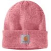 'Carhartt' Rib Knit Beanie - Pink Salt / Rosewood Marl -Carhartt Store 105560 P27 WF22 e 1024x1024@2x