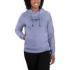 'Carhartt' Women's Force® Lightweight Graphic Hoodie - Soft Lavender Heather -Carhartt Store 105573 V45 WF22 b 1024x1024@2x