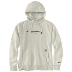 'Carhartt' Women's Force® Lightweight Graphic Hoodie - Malt -Carhartt Store 105573 W03 WF22 e 1024x1024@2x