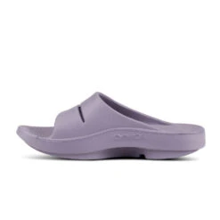 'OOFOS' Women's OOahh Slide Sandal - Mauve -Carhartt Store 1100MAUVE shot4 1024x1024@2x