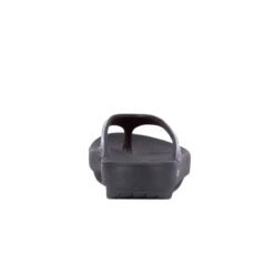 'OOFOS' Women's OOlala Thong - Black Patent -Carhartt Store 1400BLK 5 1024x1024@2x