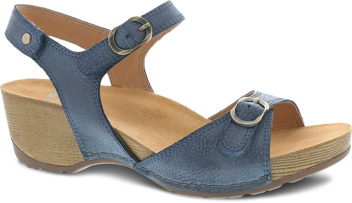 'Dansko' Women's Tricia - Blue Milled Burnished 6 'Dansko' Women's Tricia - Blue Milled Burnished - Image 4