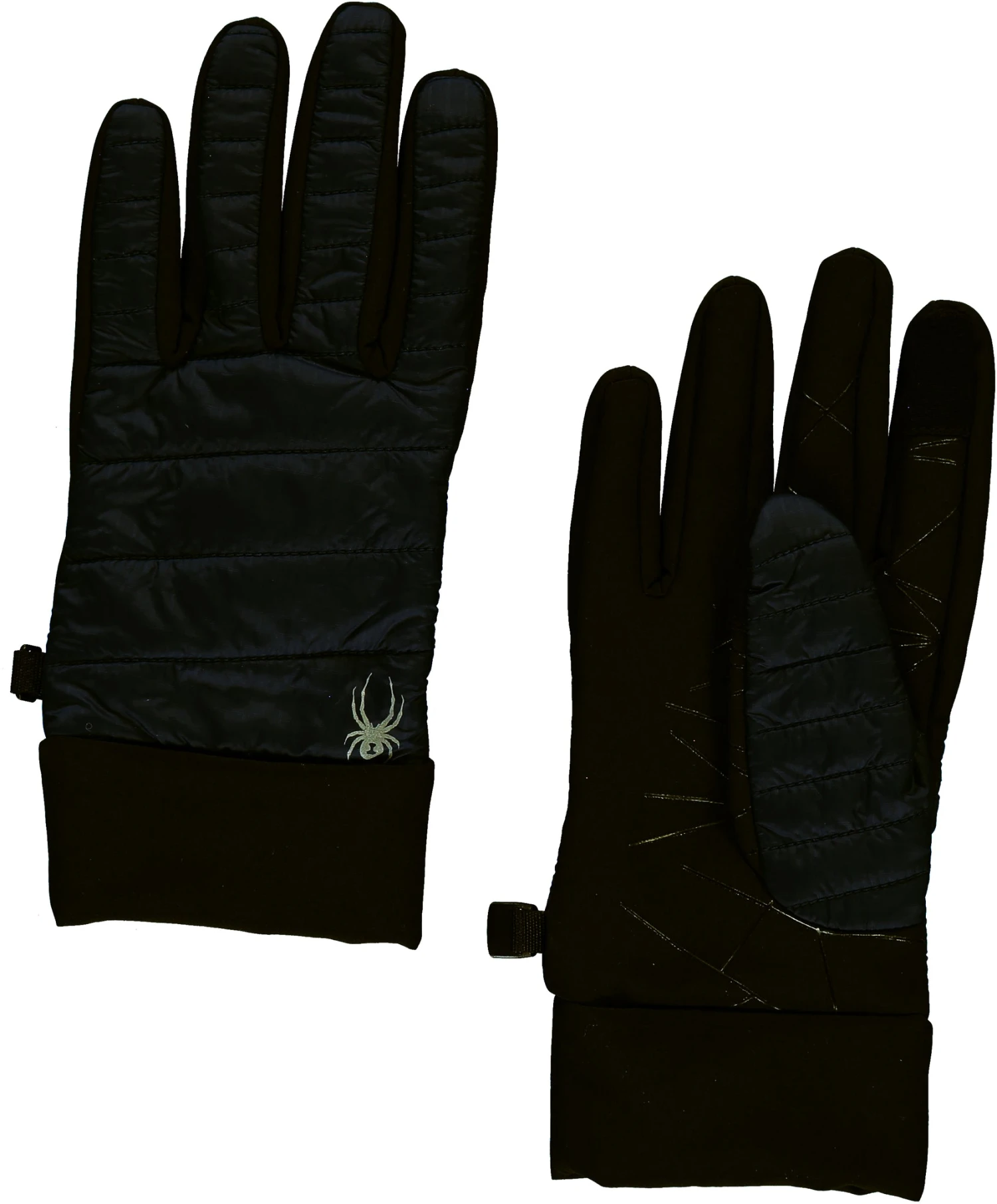 'Spyder' Women's Glissade Hybrid 60GR Insulated Gloves - Black 3 'Spyder' Women's Glissade Hybrid 60GR Insulated Gloves - Black