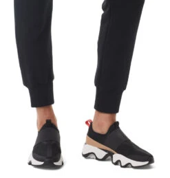 'Sorel' Women's Kinetic™ Impact II Lace Sneaker - Black / Sea Salt -Carhartt Store 2039951 010 a9 presetHigh Res JPEG 300DPI 1024x1024@2x