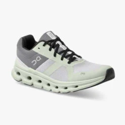 'On Running' Women's Cloudrunner - Frost / Aloe -Carhartt Store 46.99019 cloudrunner ss22 frost aloe w g6 1024x1024@2x