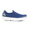'OOFOS' Women's OOmg EeZee Low Shoe - White / Navy -Carhartt Store 5072WHTNVY shot1 1024x1024@2x