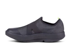'OOFOS' Men's OOmg Fiber Low Slip On - Black / Gray -Carhartt Store 5180FIBRE shot4 1024x1024@2x