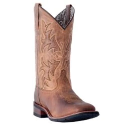 'Laredo' Women's 11" Anita Western Square Toe - Brown -Carhartt Store 5602 1 e38ed3a6 a897 4054 9a7f fb8b8b5c0f89 1024x1024@2x