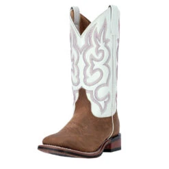 'Laredo' Women's 11" Mesquite Western Square Toe - Taupe / White -Carhartt Store 5621 1 1500x.progressive 1024x1024 9f9c2038 e09f 4a27 9427 14ca68784364 1024x1024@2x