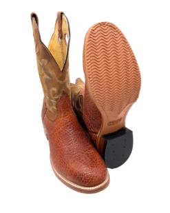 'Boulet' Men's 12" Western Round Toe - Utta Whisky / Grizzly Tan -Carhartt Store 63275 1024x1024@2x