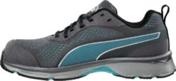 'Puma' Women's Fuse Knit Motion Protect EH Low Comp Toe - Grey / Turquoise -Carhartt Store 643905 FUSE KNIT BLUE WNS LOW left 1024x1024@2x