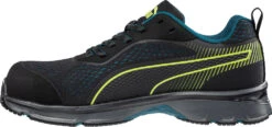 'Puma' Women's Fuse Knit Motion Protect EH Low Comp Toe - Black / Green -Carhartt Store 643935 FUSE KNIT BLACK WNS LOW left 1024x1024@2x