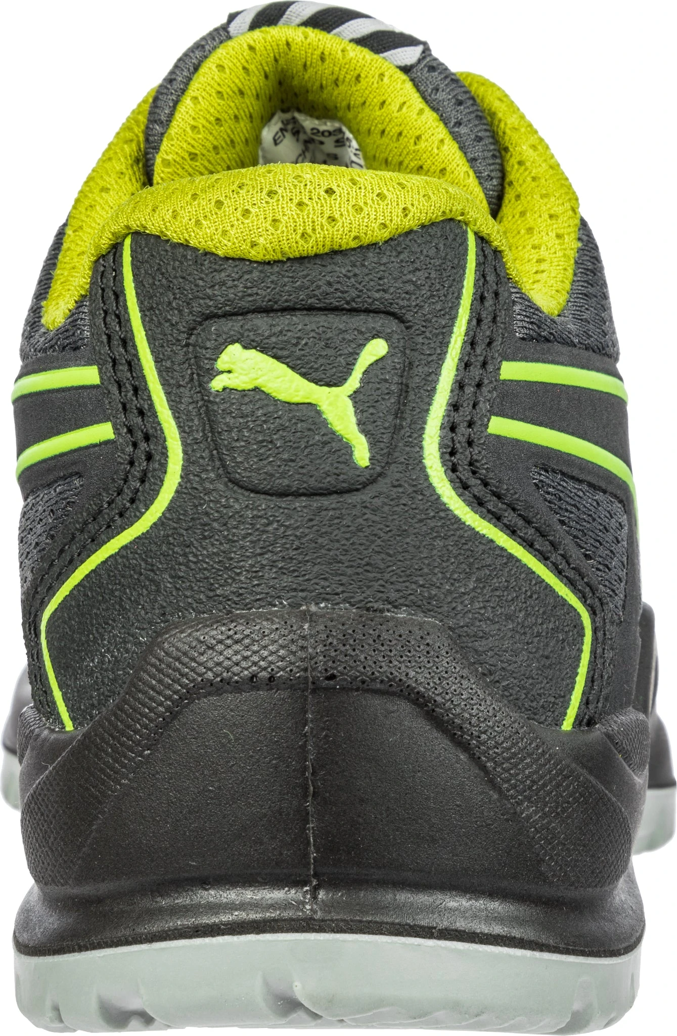 'Puma' Women's Fuse TC Low ESD Steel Toe - Black / Lime Green 5 'Puma' Women's Fuse TC Low ESD Steel Toe - Black / Lime Green - Image 3
