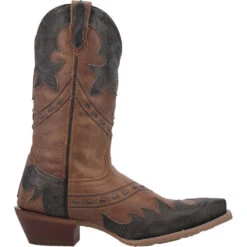 'Laredo' Men's 12" Porter Overlay Western Snip Toe - Tan -Carhartt Store 68408 2 1024x1024@2x