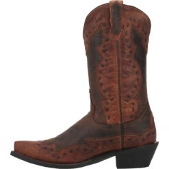 'Laredo' Men's 12" Ronnie Western Fashion Snip Toe - Rust -Carhartt Store 68471 3 1200x 58b644e5 4e91 4c58 9107 6da081d30b93 1024x1024@2x