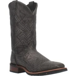 'Laredo' Men's 12" Axel Western Square Toe - Charcoal Black 14 'Laredo' Men's 12" Axel Western Square Toe - Charcoal Black -Carhartt Store 7927 1 1024x1024@2x