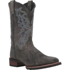 'Laredo' Men's 11" Winfield Western Square Toe - Grey -Carhartt Store 7949 1 1024x1024@2x