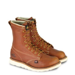 'Thorogood' Men's 8" American Heritage EH SR Steel Toe - Tobacco Brown -Carhartt Store 804 4364 1 1024x1024@2x