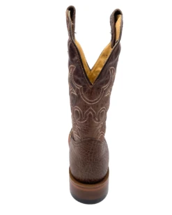 'Boulet' Men's 12" Roper Western Round Toe - Shoulder Noce Taurus / Organza Brown -Carhartt Store 82092 1024x1024@2x