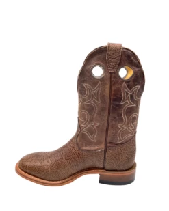'Boulet' Men's 12" Roper Western Round Toe - Shoulder Noce Taurus / Organza Brown -Carhartt Store 82096 1024x1024@2x