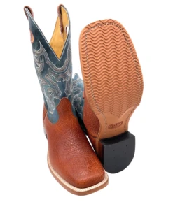 'Boulet' Men's 13" Western Square Toe - Utta Whisky / Puma Turqueza -Carhartt Store 92935 1024x1024@2x