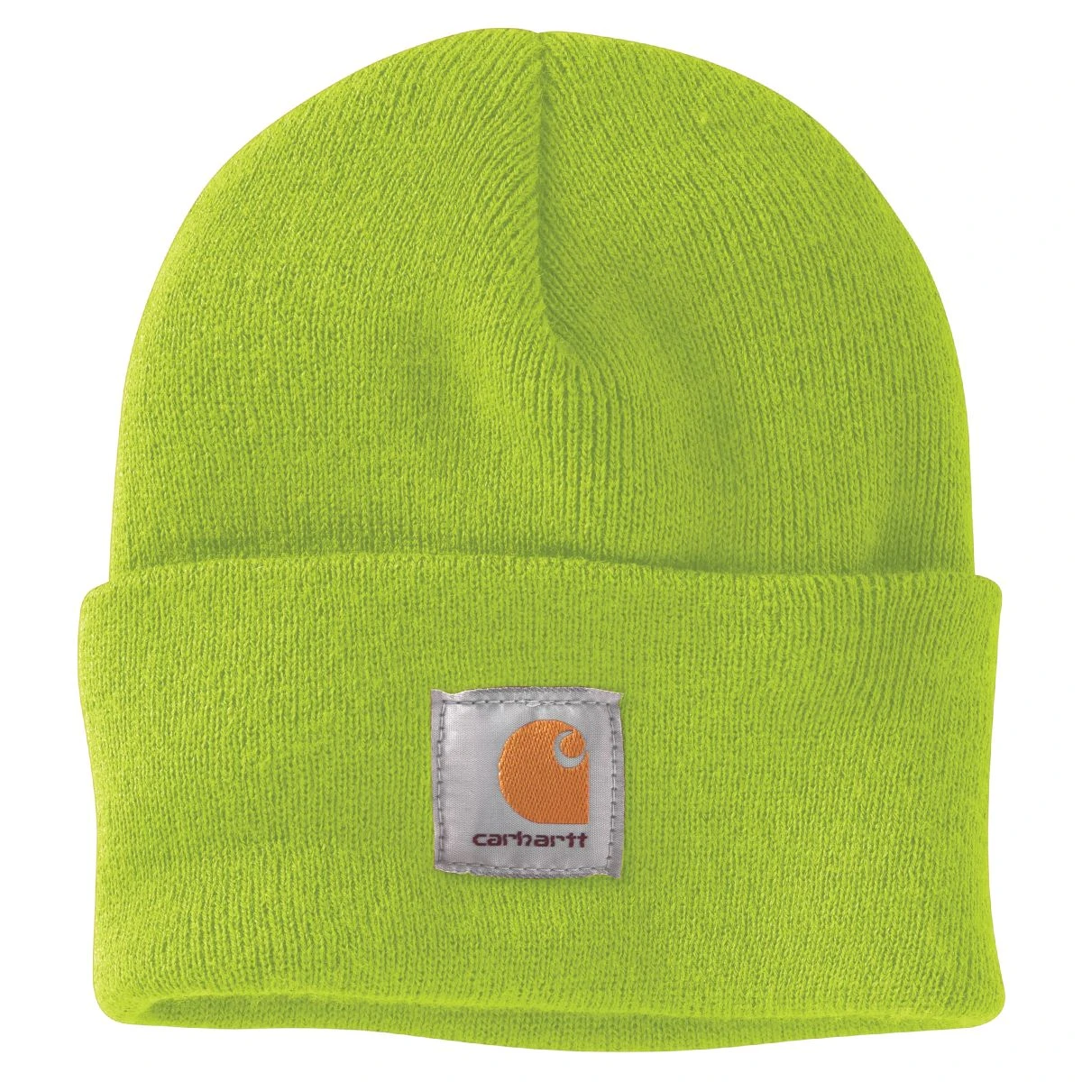'Carhartt' Acrylic Watch Knit Hat - Brite Lime 3 'Carhartt' Acrylic Watch Knit Hat - Brite Lime