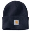 'Carhartt' Acrylic Watch Knit Hat - Navy 2 'Carhartt' Acrylic Watch Knit Hat - Navy -Carhartt Store A18 NVY S19 1024x1024@2x