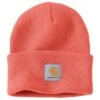 'Carhartt' Acrylic Watch Knit Hat - Electric Coral 2 'Carhartt' Acrylic Watch Knit Hat - Electric Coral -Carhartt Store A18 Q48 MF22 e 1024x1024@2x