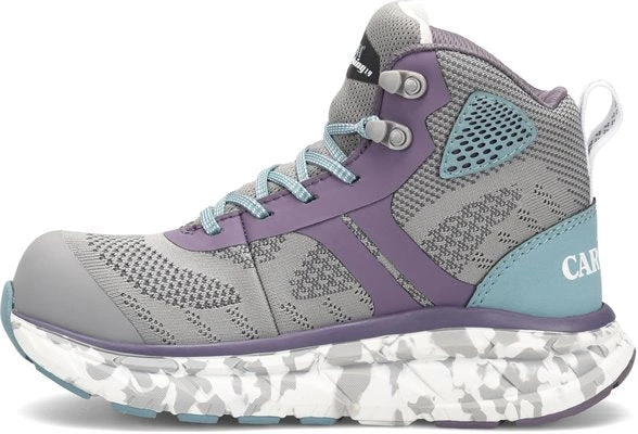 'Carolina' Women's Align Azalea EH Comp Toe Hiker - Gray / Purple 8 'Carolina' Women's Align Azalea EH Comp Toe Hiker - Gray / Purple - Image 6