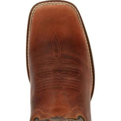 'Durango' Men's 11" Westward Square Toe - Brown/Black -Carhartt Store DDB0339 birdseye 1024x1024@2x